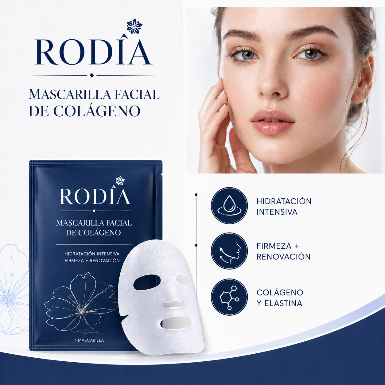 Mascarilla Colageno