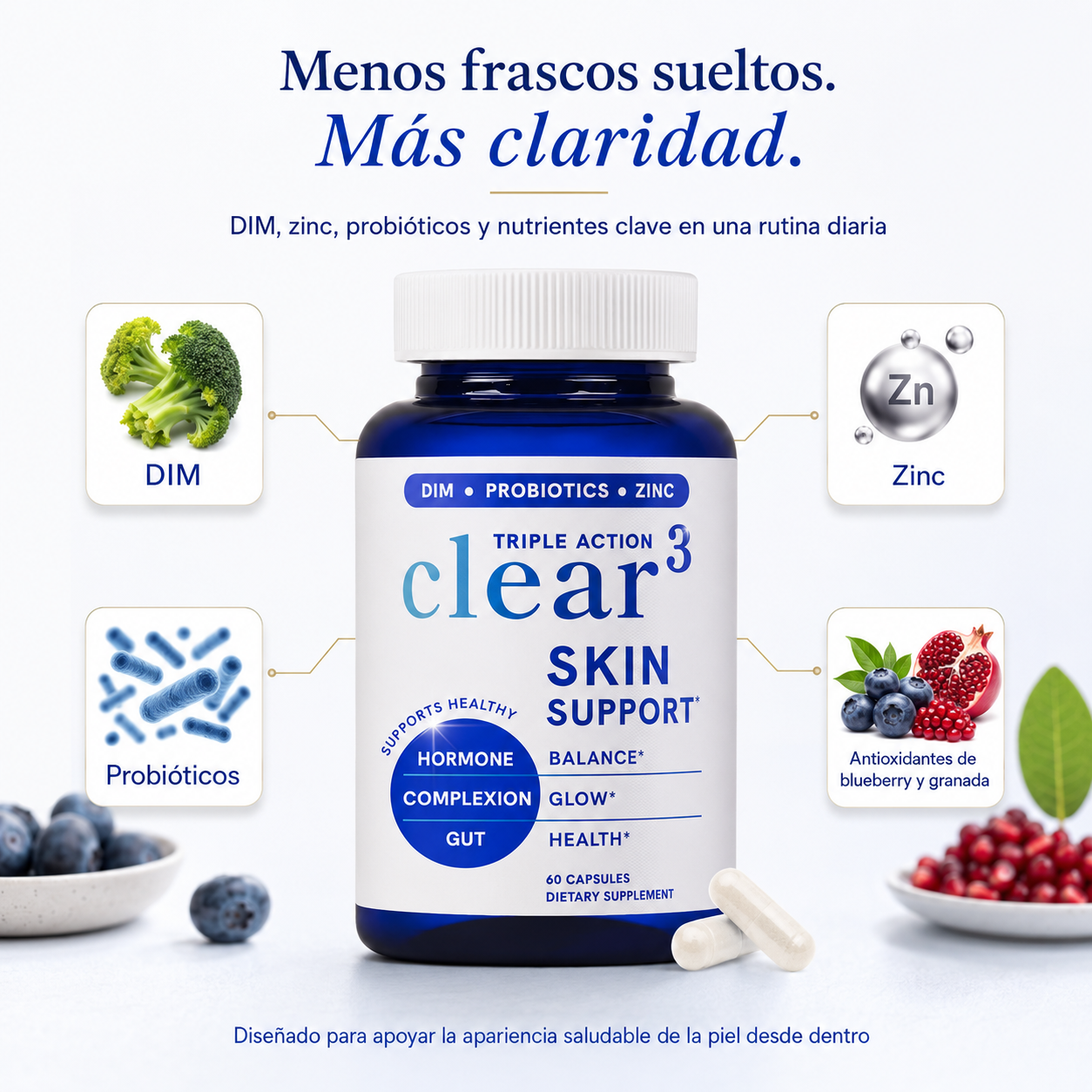 Rodia Clear³ Skin Support
