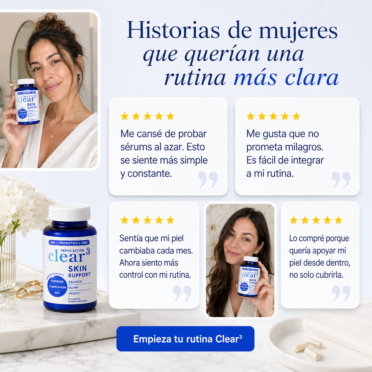 Rodia Clear³ Skin Support