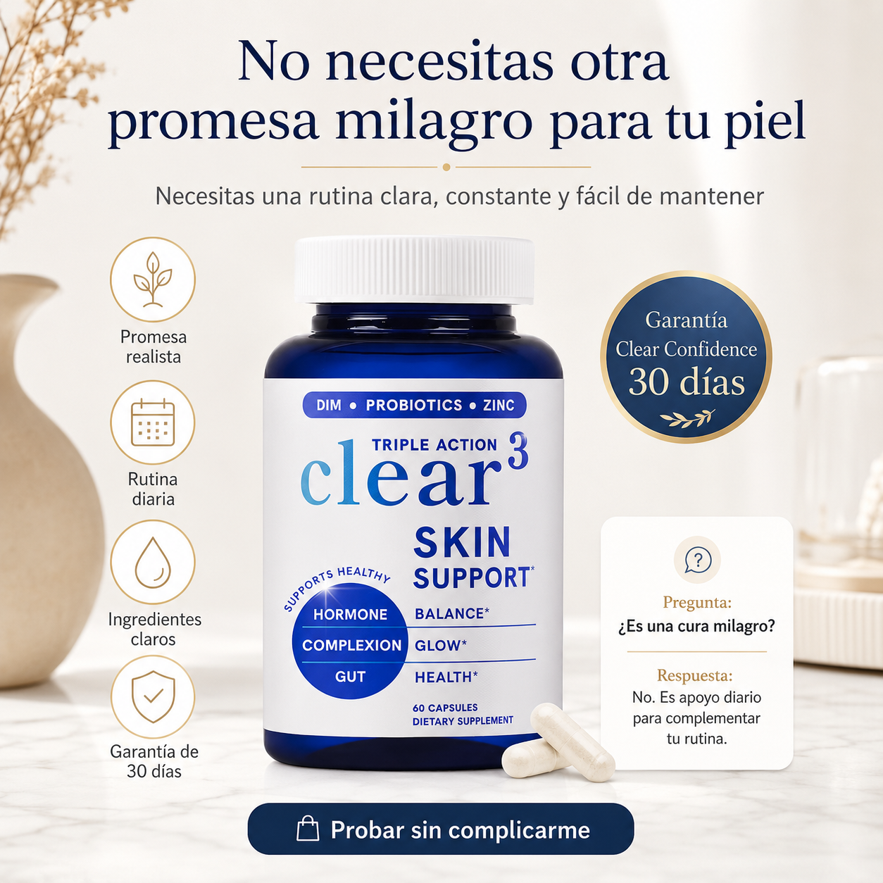 Rodia Clear³ Skin Support