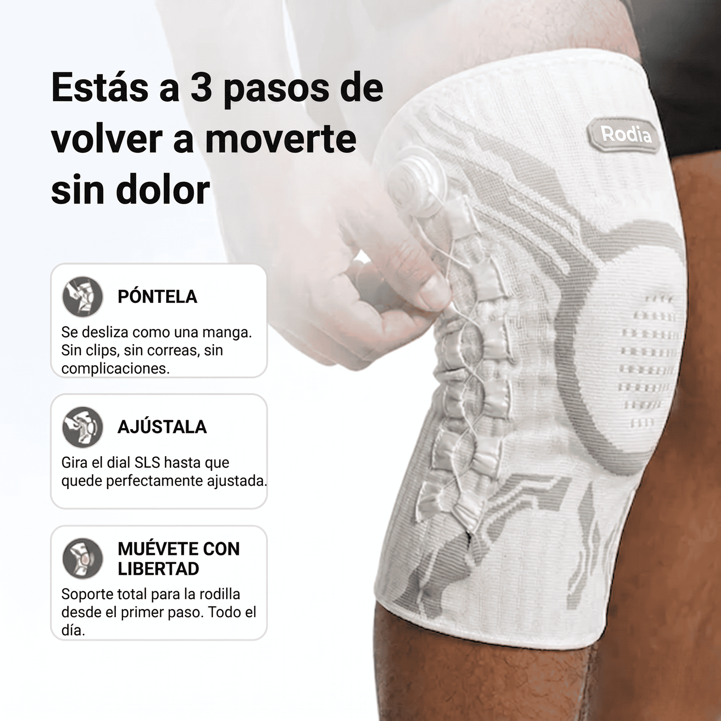 Rodia ™ - Rodillera de Soporte 360