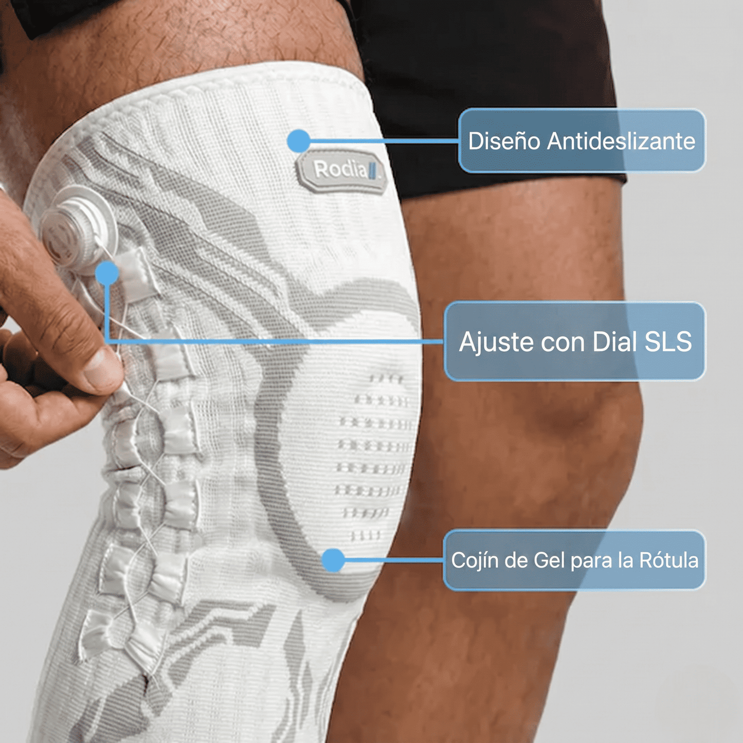 Rodia ™ - Rodillera de Soporte 360